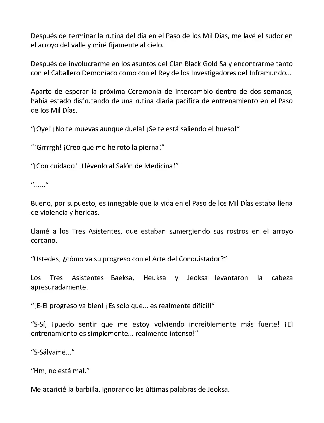 Mi Esposa es la Lider del Culto Demoniaco (Novela) - Capítulo 104 - Página 5 - LectorTMOo