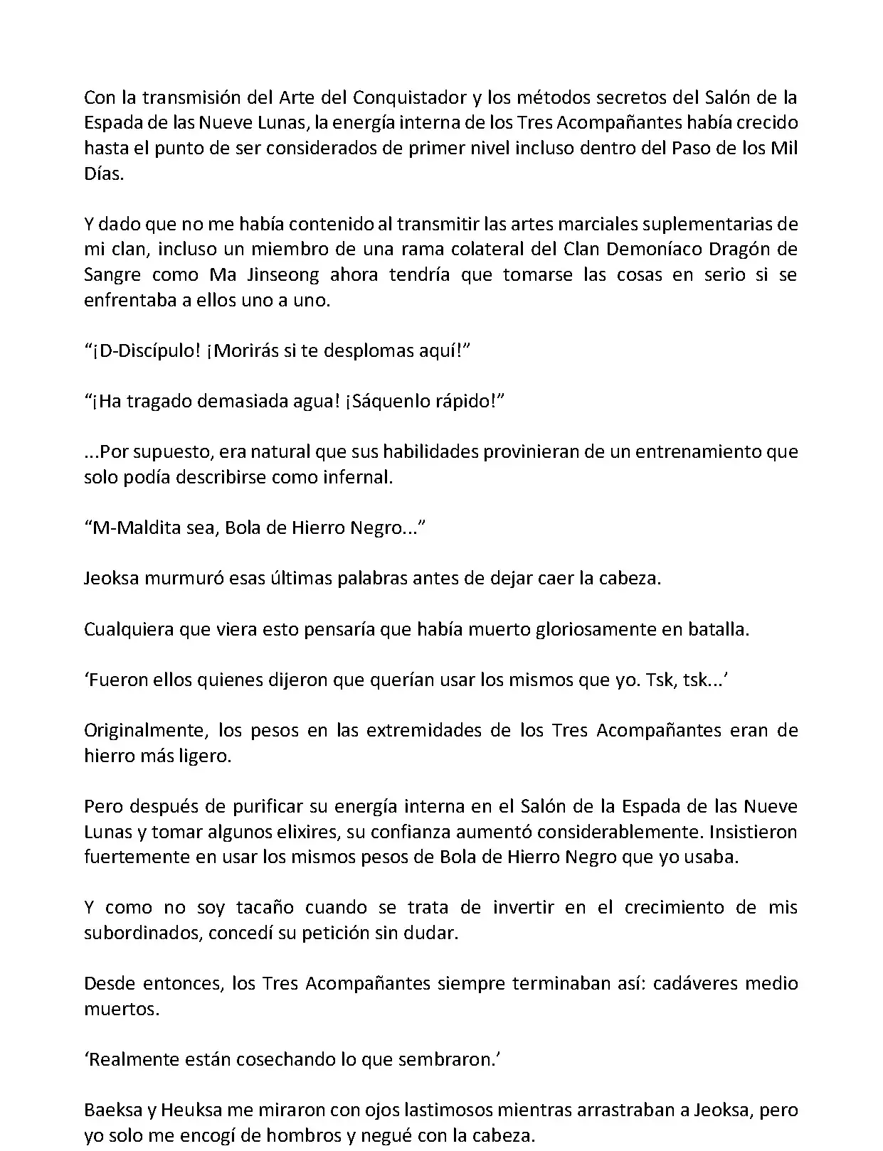 Mi Esposa es la Lider del Culto Demoniaco (Novela) - Capítulo 104 - Página 6 - LectorTMOo