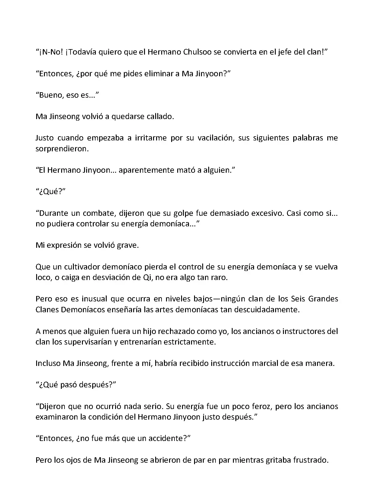 Mi Esposa es la Lider del Culto Demoniaco (Novela) - Capítulo 104 - Página 10 - LectorTMOo