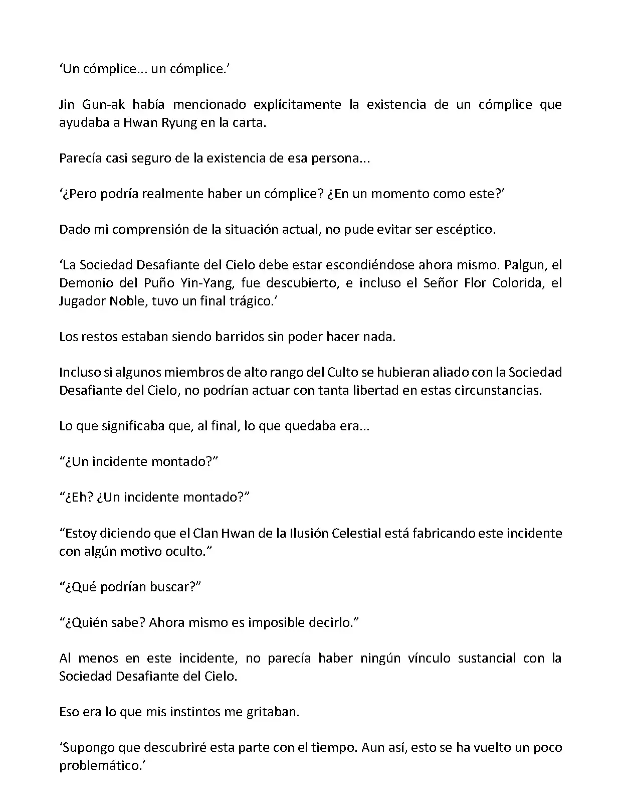 Mi Esposa es la Lider del Culto Demoniaco (Novela) - Capítulo 105 - Página 4 - LectorTMOo