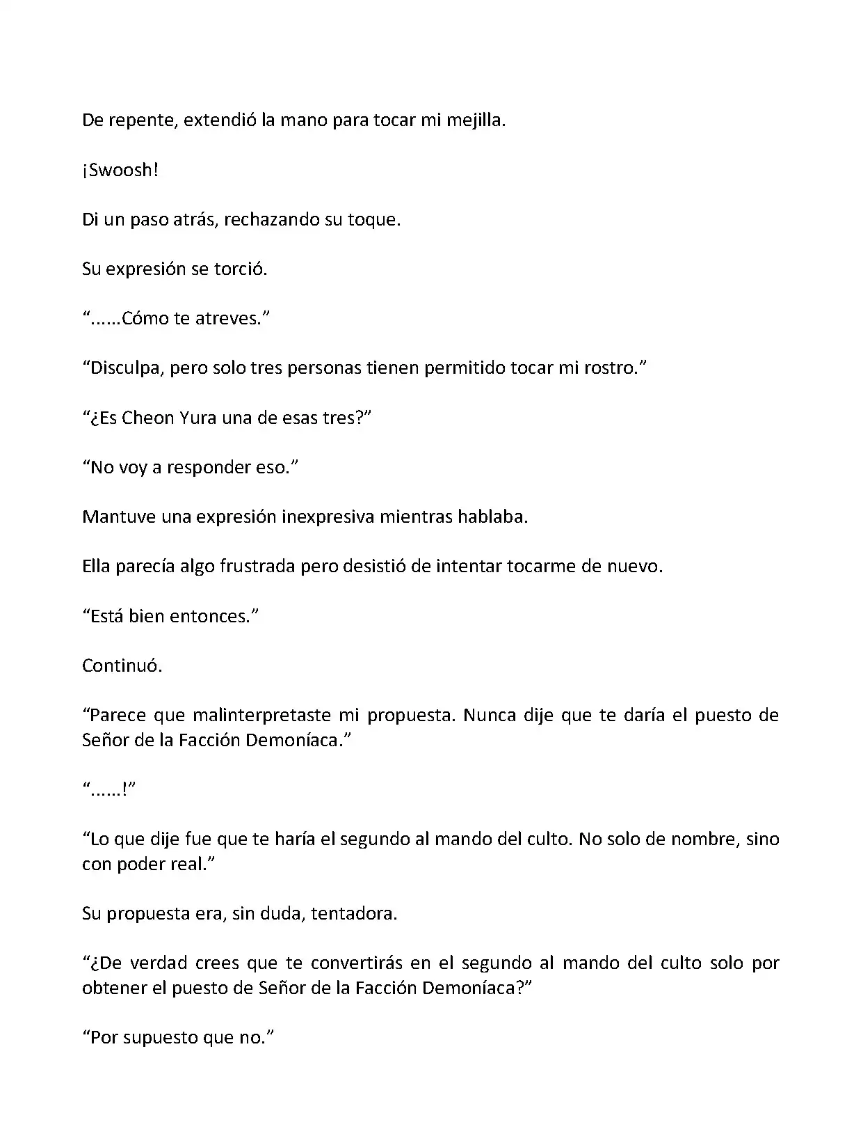 Mi Esposa es la Lider del Culto Demoniaco (Novela) - Capítulo 107 - Página 6 - LectorTMOo