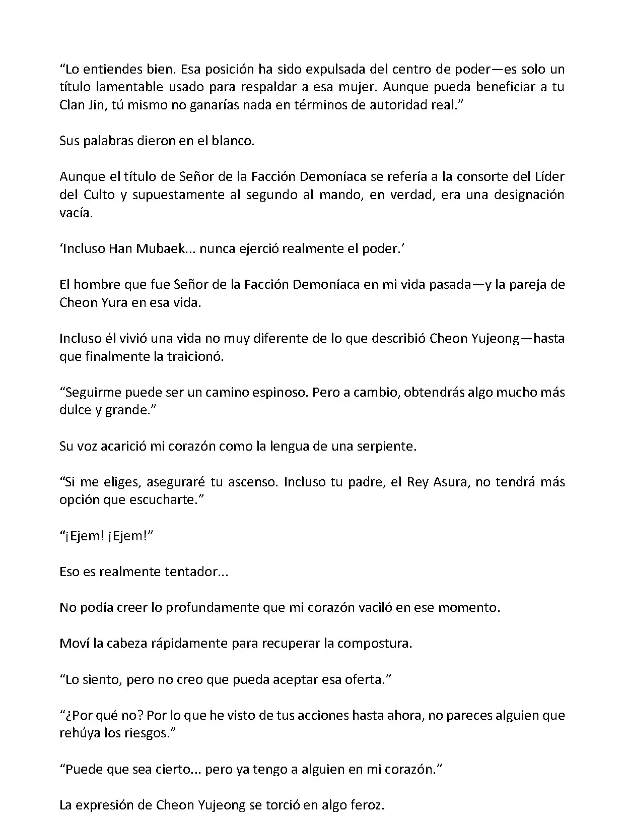 Mi Esposa es la Lider del Culto Demoniaco (Novela) - Capítulo 107 - Página 7 - LectorTMOo