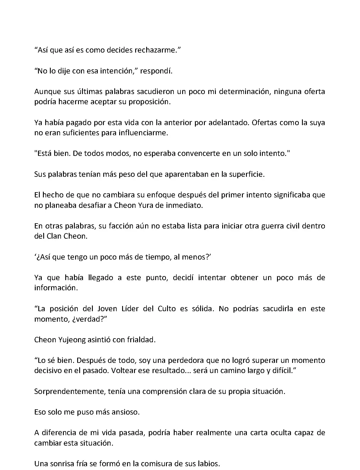 Mi Esposa es la Lider del Culto Demoniaco (Novela) - Capítulo 107 - Página 8 - LectorTMOo