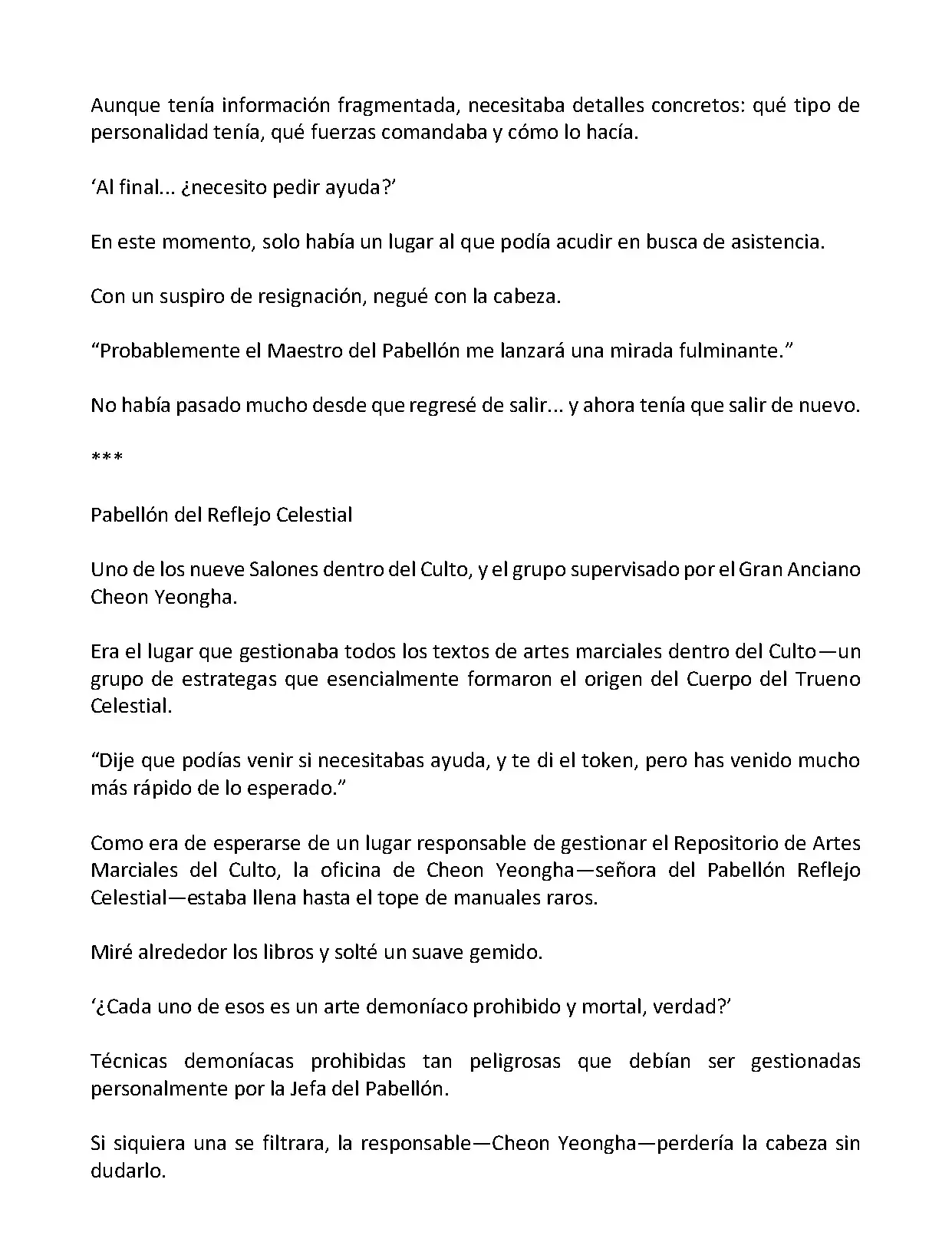 Mi Esposa es la Lider del Culto Demoniaco (Novela) - Capítulo 108 - Página 3 - LectorTMOo
