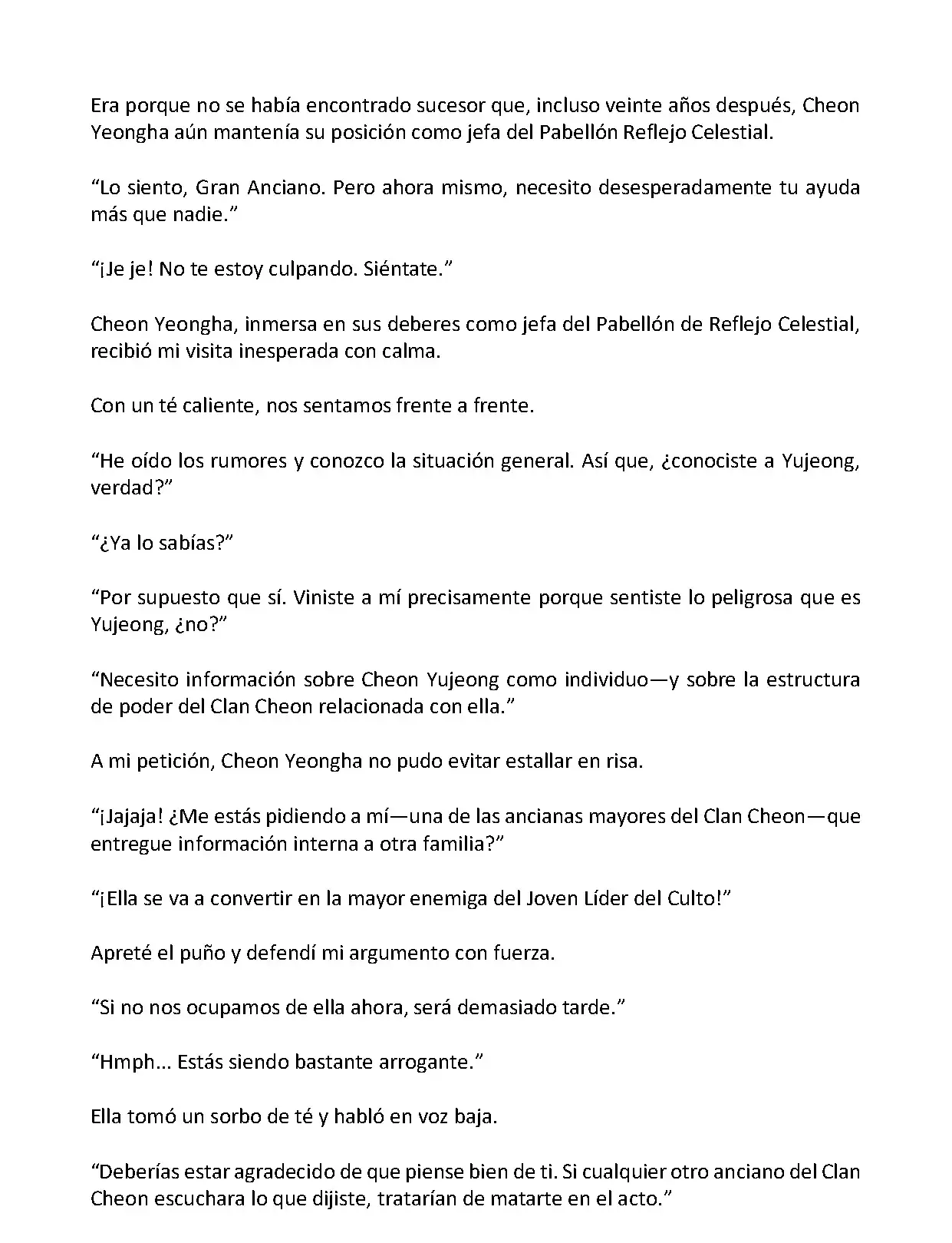 Mi Esposa es la Lider del Culto Demoniaco (Novela) - Capítulo 108 - Página 4 - LectorTMOo