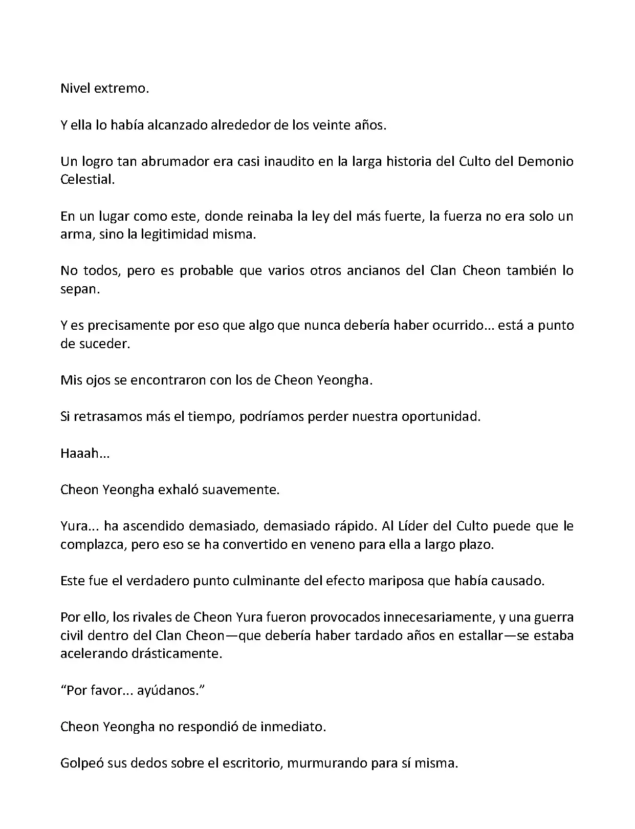 Mi Esposa es la Lider del Culto Demoniaco (Novela) - Capítulo 108 - Página 6 - LectorTMOo