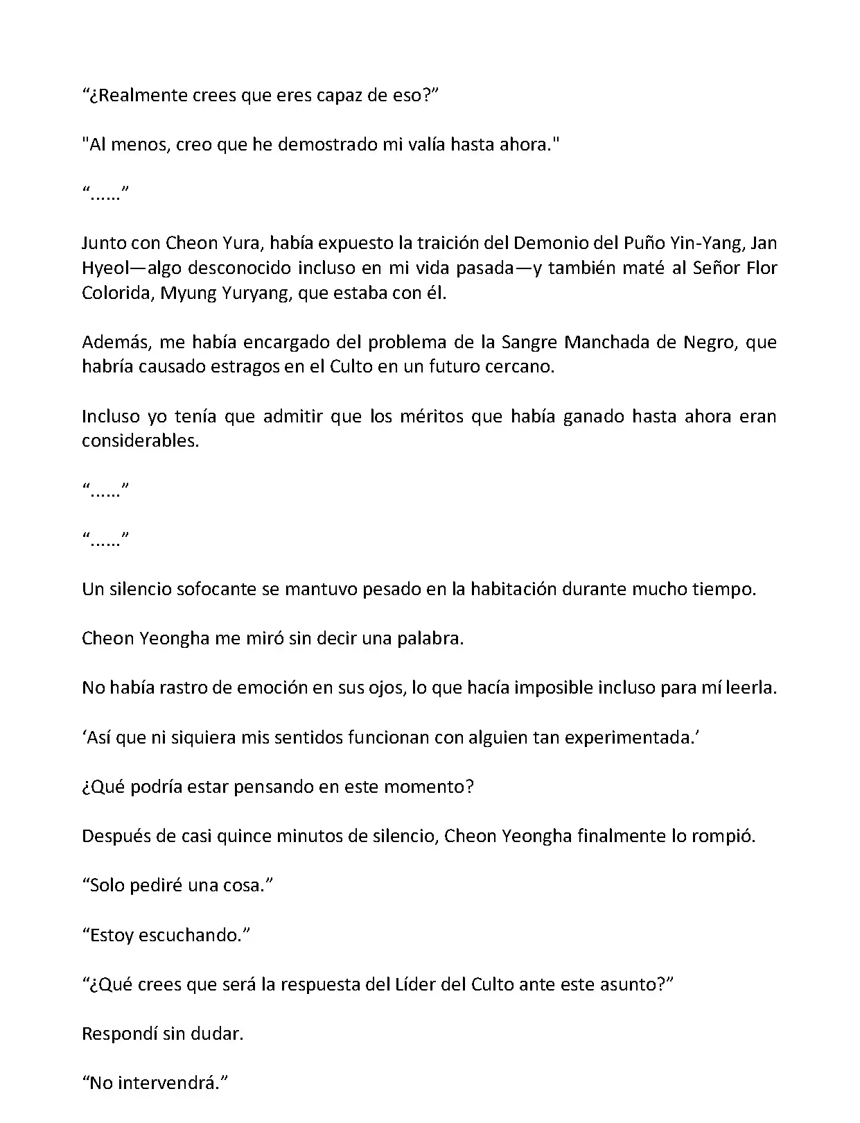 Mi Esposa es la Lider del Culto Demoniaco (Novela) - Capítulo 108 - Página 8 - LectorTMOo