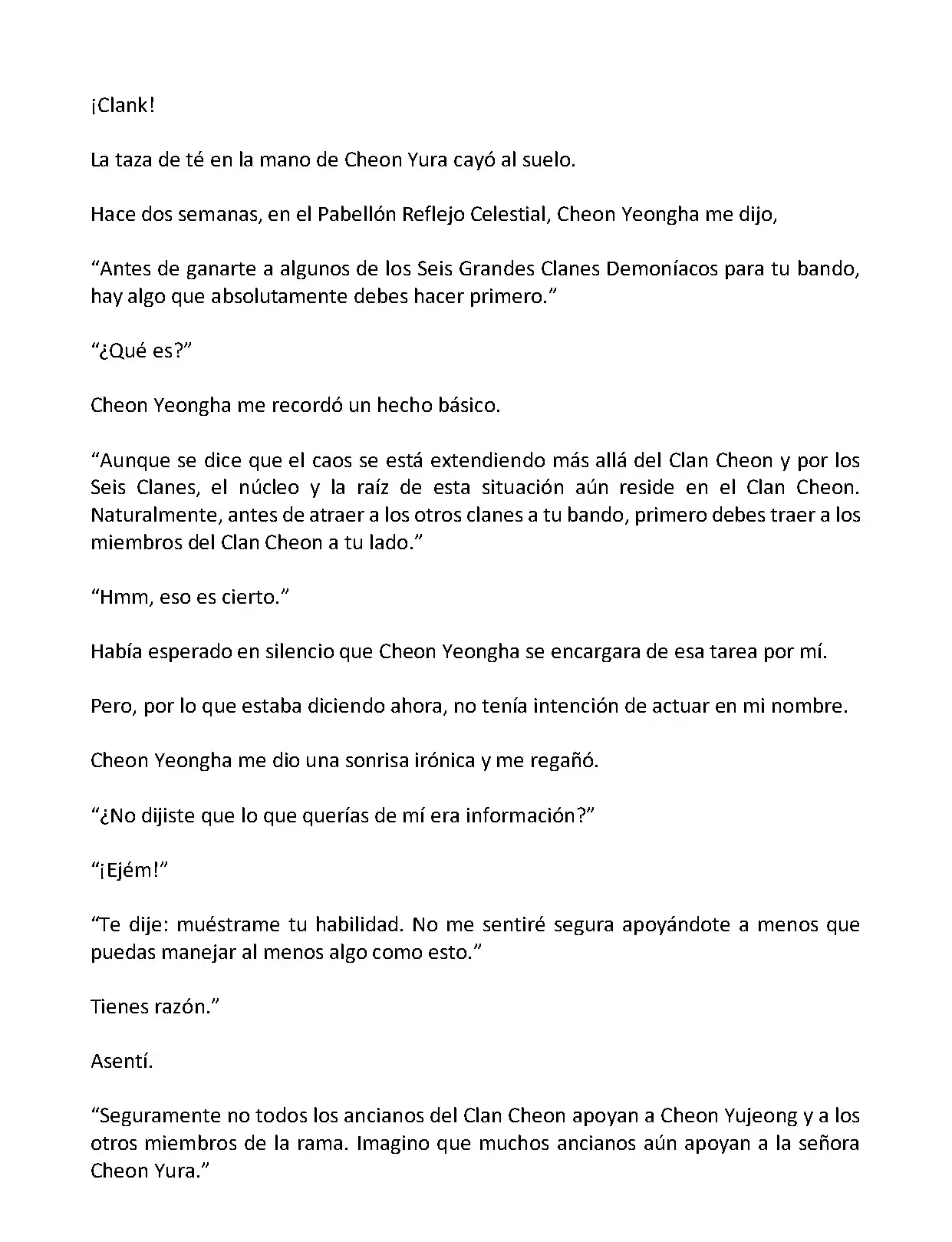 Mi Esposa es la Lider del Culto Demoniaco (Novela) - Capítulo 109 - Página 7 - LectorTMOo