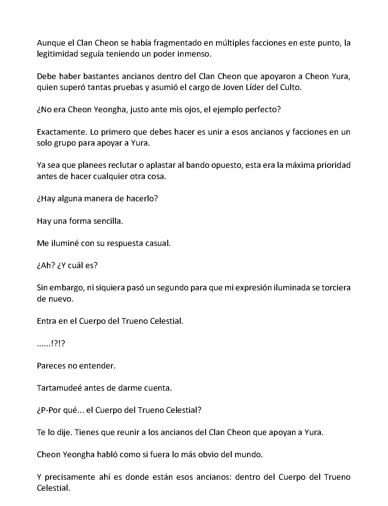 Mi Esposa es la Lider del Culto Demoniaco (Novela) - Capítulo 109 - Página 8 - LectorTMOo
