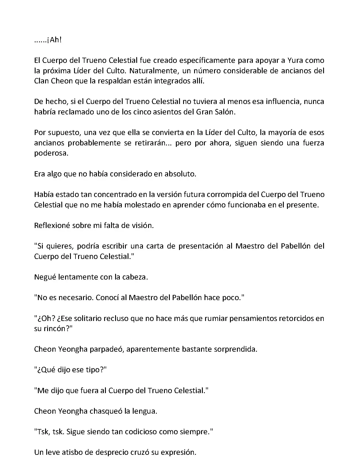 Mi Esposa es la Lider del Culto Demoniaco (Novela) - Capítulo 109 - Página 9 - LectorTMOo