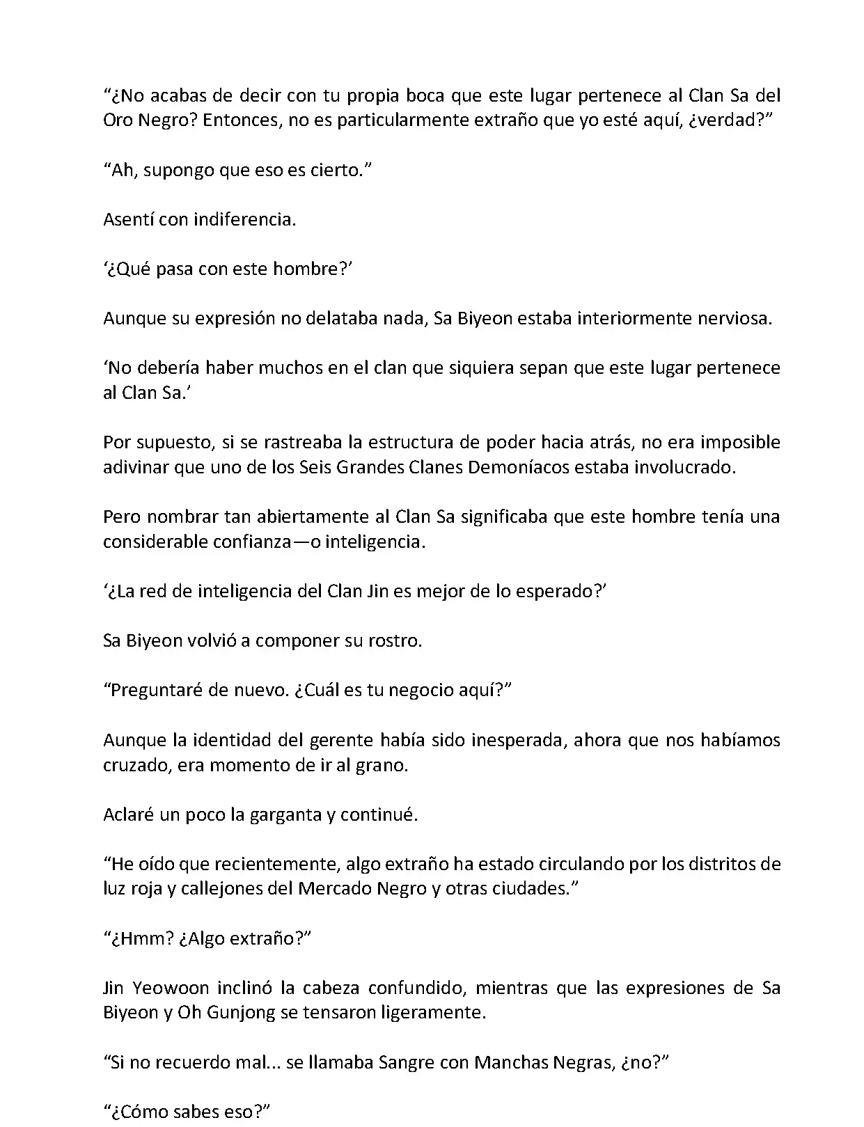 Mi Esposa es la Lider del Culto Demoniaco (Novela) - Capítulo 11 - Página 5 - LectorTMOo