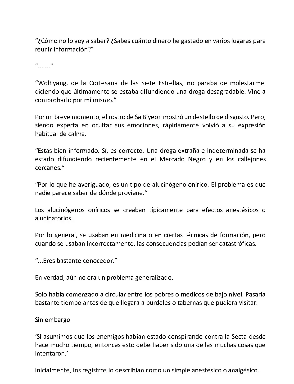 Mi Esposa es la Lider del Culto Demoniaco (Novela) - Capítulo 11 - Página 6 - LectorTMOo