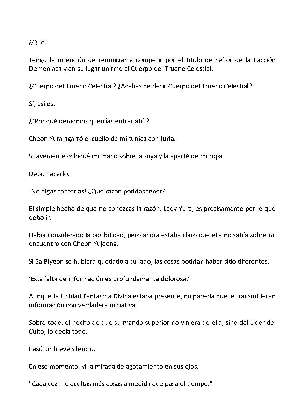 Mi Esposa es la Lider del Culto Demoniaco (Novela) - Capítulo 110 - Página 3 - LectorTMOo