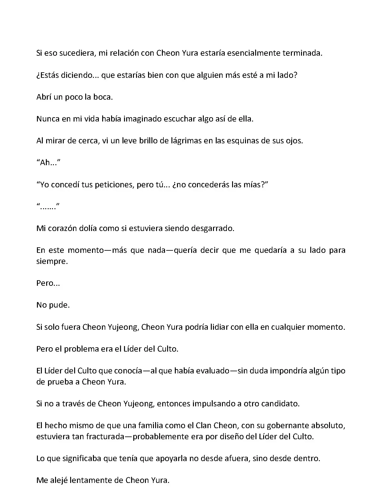 Mi Esposa es la Lider del Culto Demoniaco (Novela) - Capítulo 110 - Página 6 - LectorTMOo