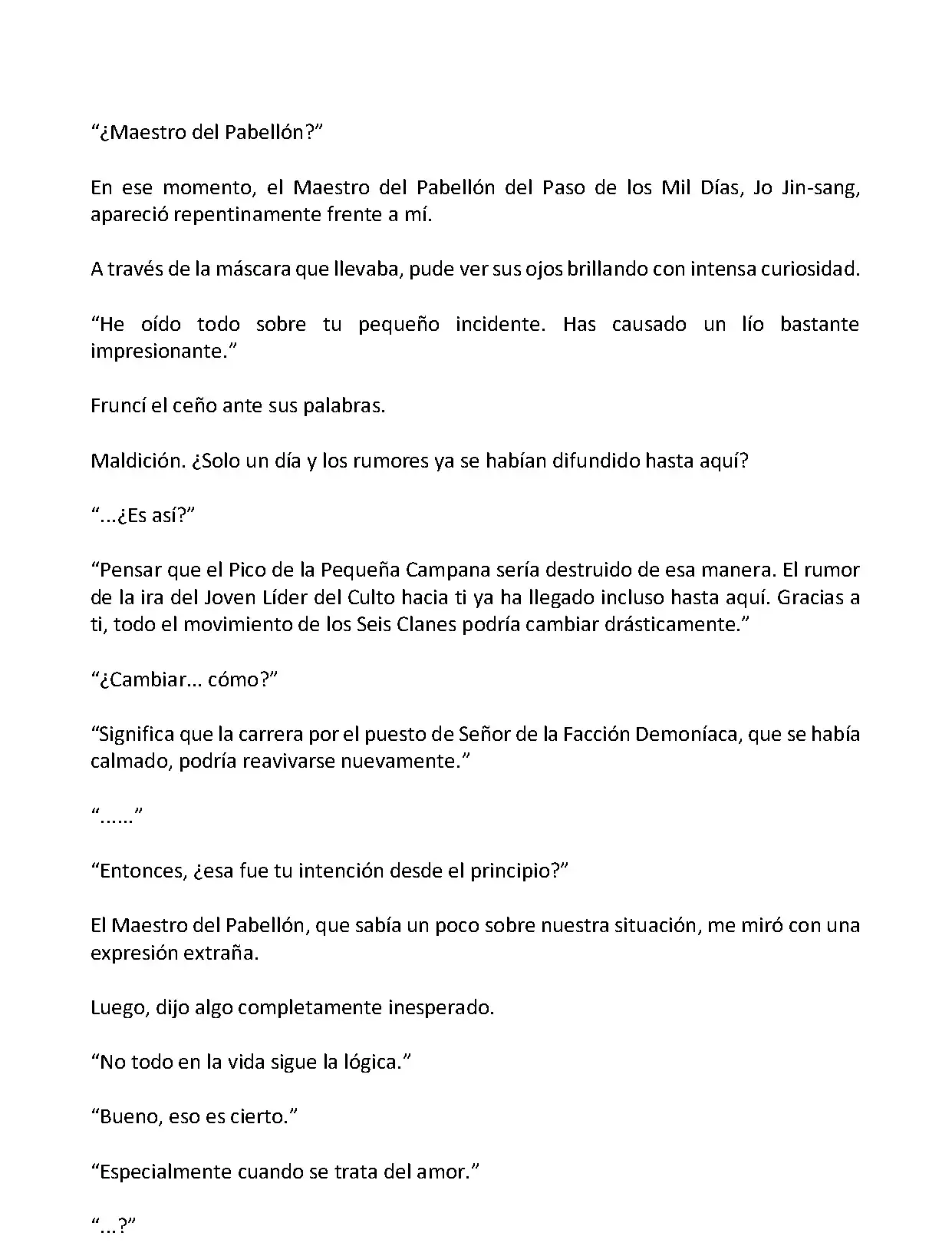 Mi Esposa es la Lider del Culto Demoniaco (Novela) - Capítulo 110 - Página 11 - LectorTMOo