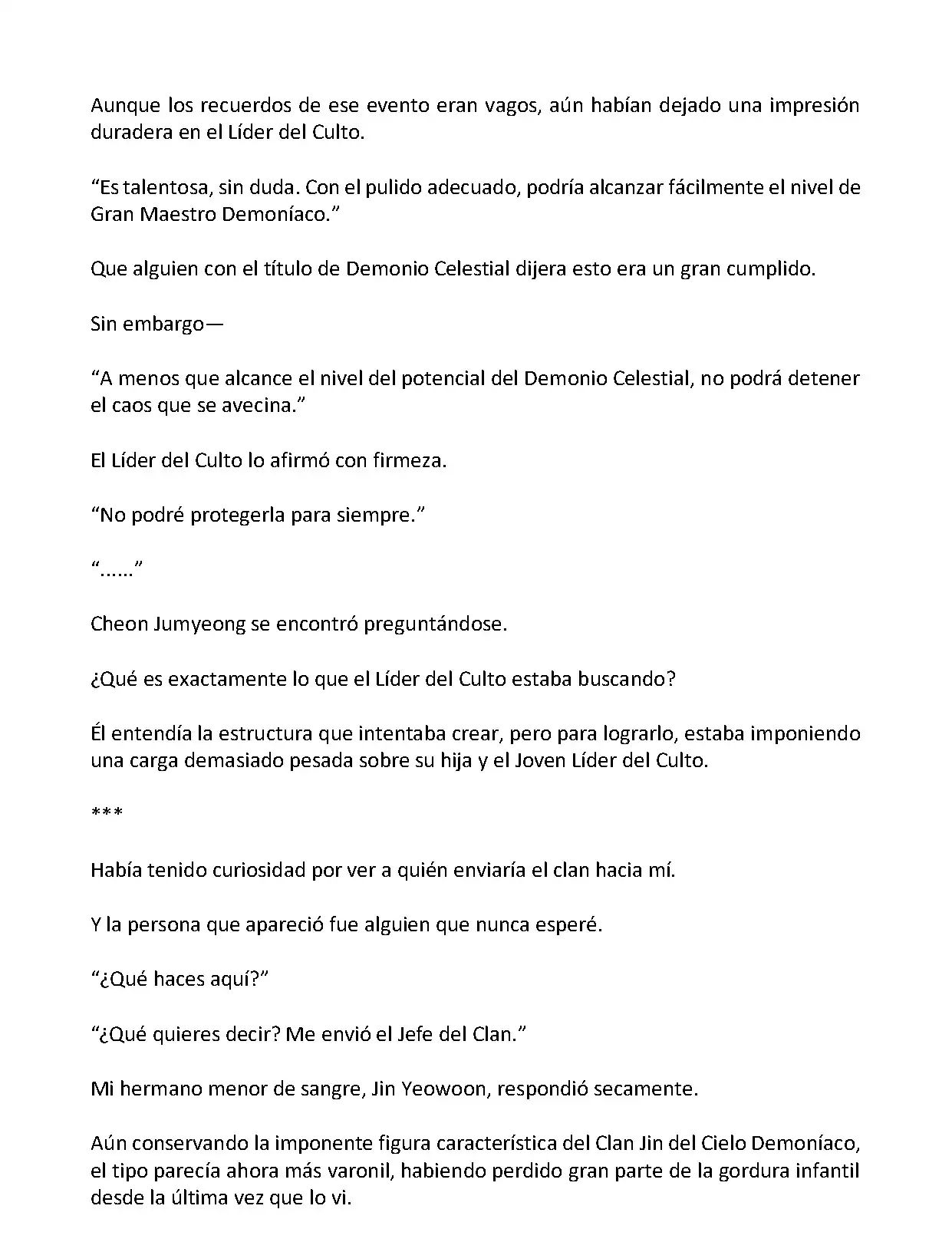 Mi Esposa es la Lider del Culto Demoniaco (Novela) - Capítulo 111 - Página 5 - LectorTMOo