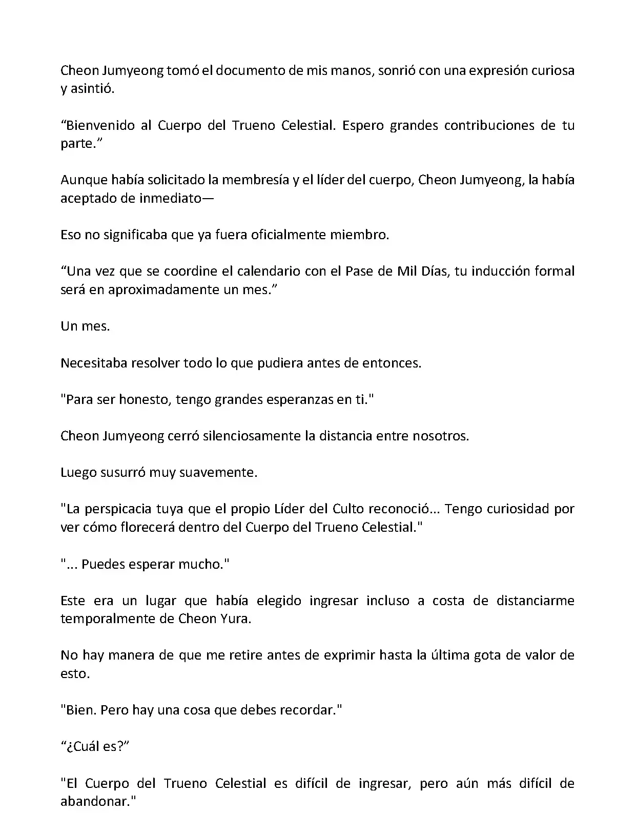 Mi Esposa es la Lider del Culto Demoniaco (Novela) - Capítulo 113 - Página 8 - LectorTMOo