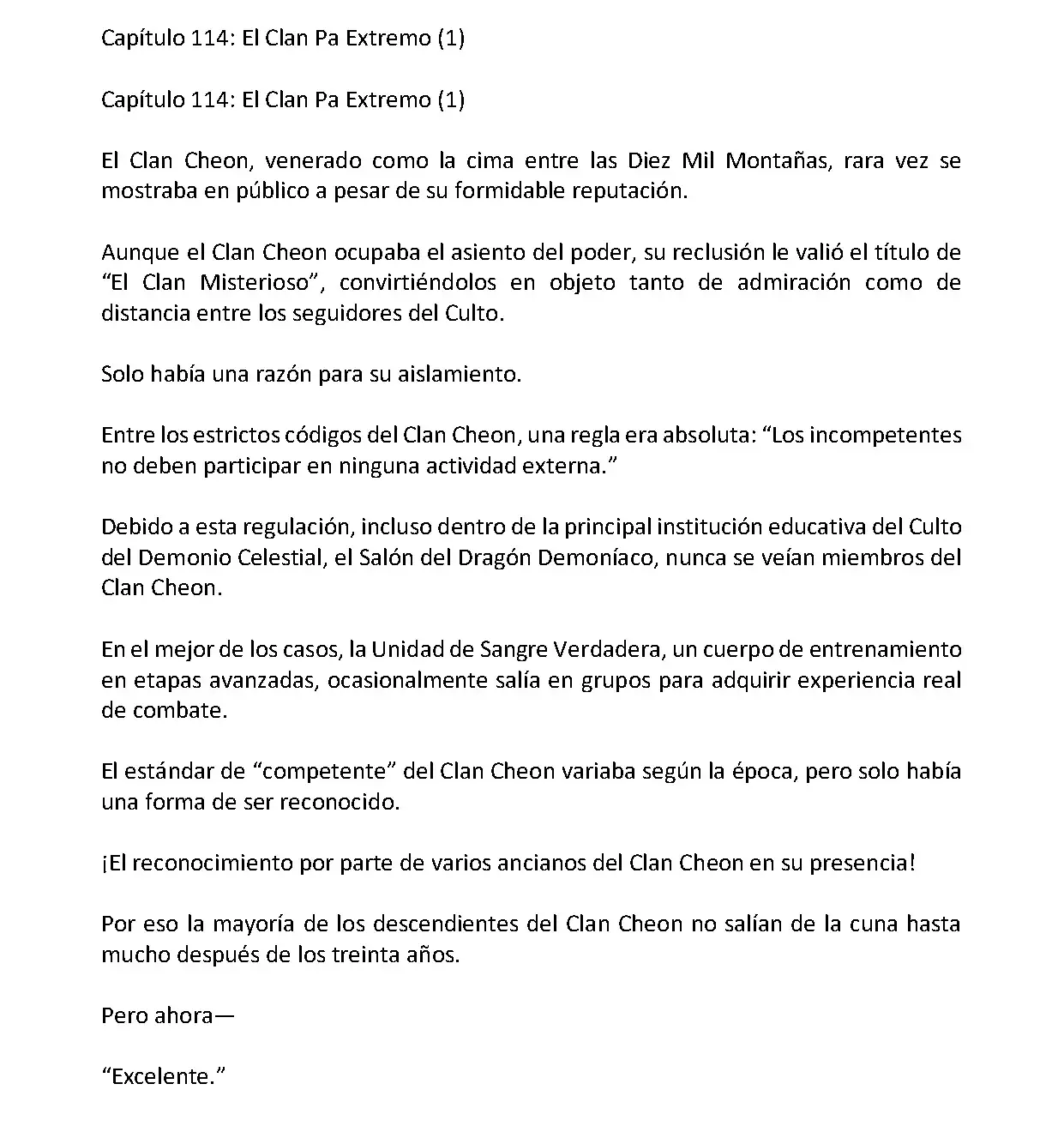Mi Esposa es la Lider del Culto Demoniaco (Novela) - Capítulo 114 - Página 2 - LectorTMOo