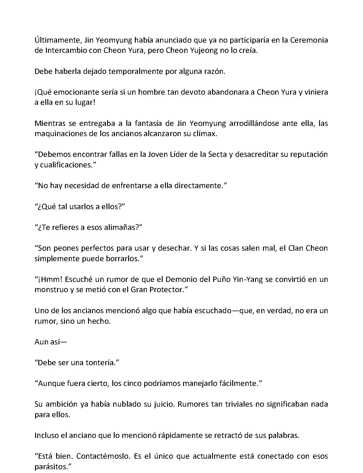 Mi Esposa es la Lider del Culto Demoniaco (Novela) - Capítulo 114 - Página 6 - LectorTMOo