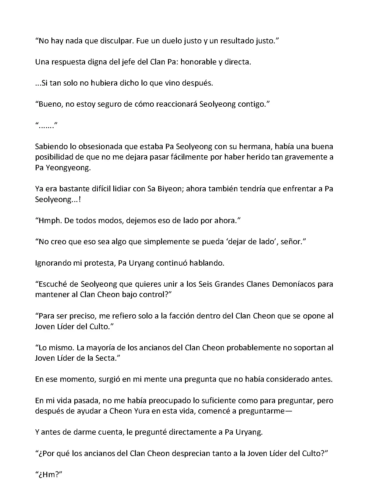 Mi Esposa es la Lider del Culto Demoniaco (Novela) - Capítulo 118 - Página 6 - LectorTMOo