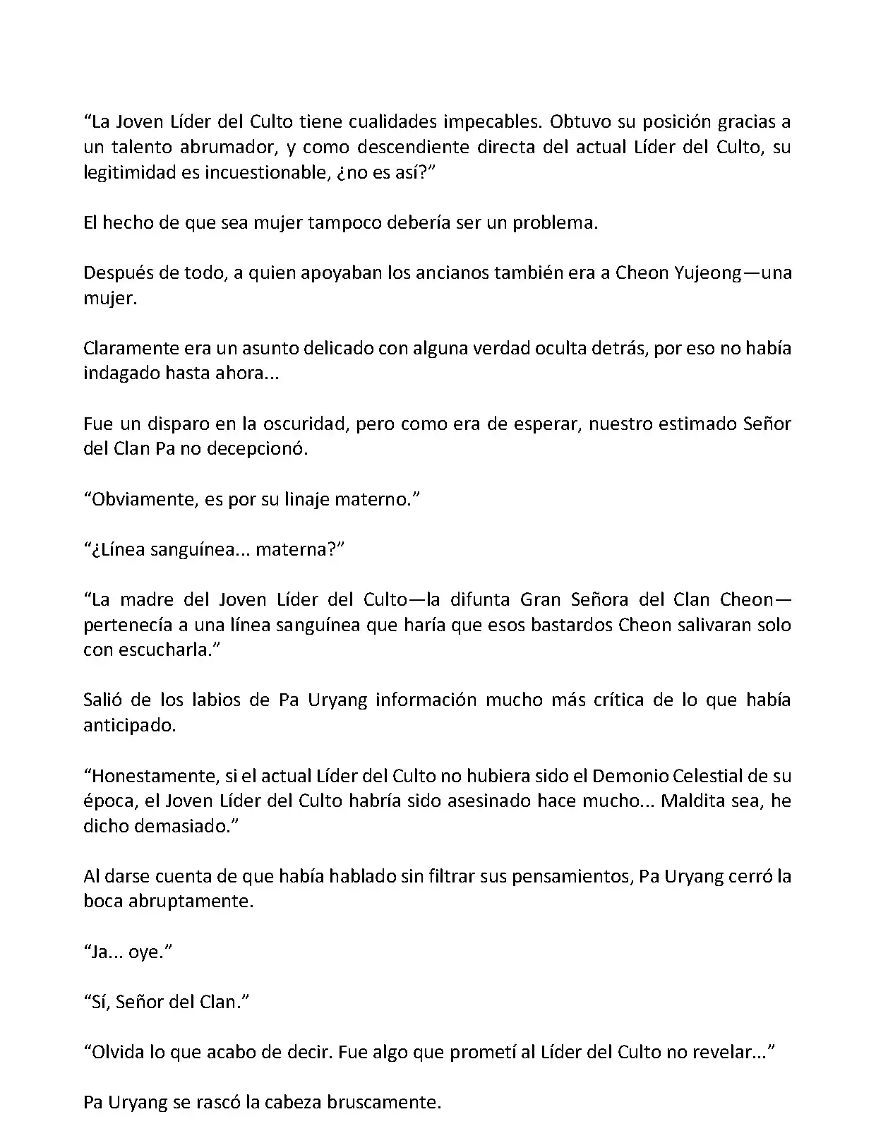 Mi Esposa es la Lider del Culto Demoniaco (Novela) - Capítulo 118 - Página 7 - LectorTMOo