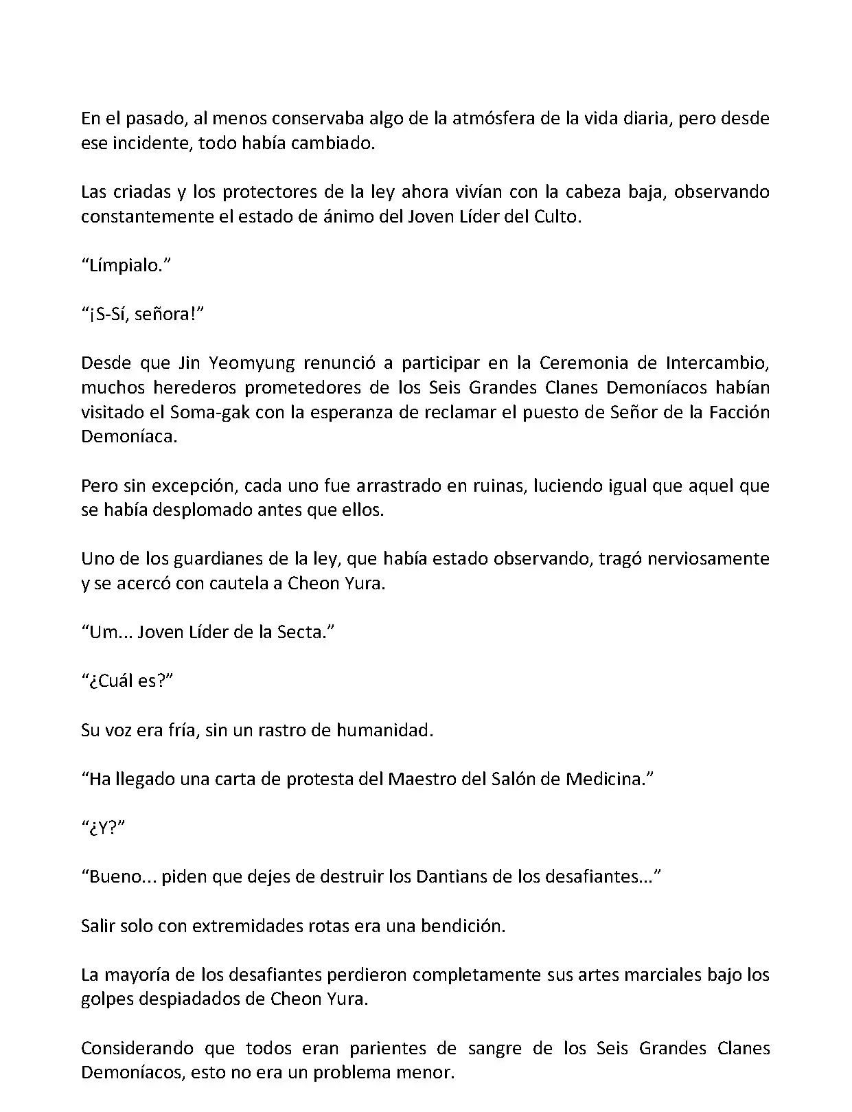 Mi Esposa es la Lider del Culto Demoniaco (Novela) - Capítulo 118 - Página 9 - LectorTMOo
