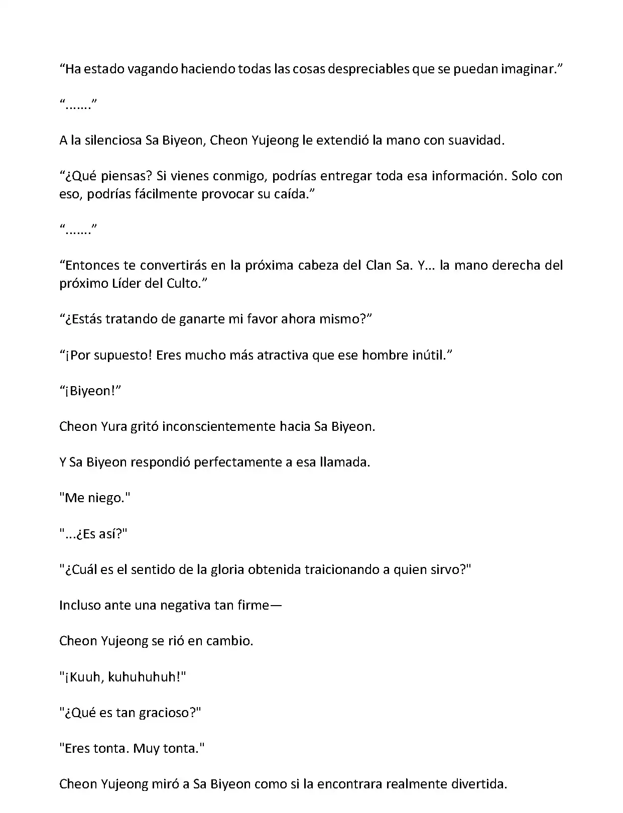 Mi Esposa es la Lider del Culto Demoniaco (Novela) - Capítulo 119 - Página 4 - LectorTMOo