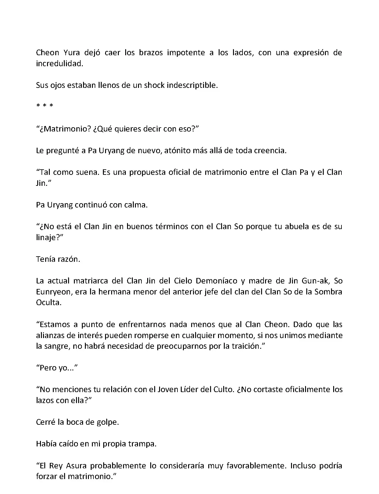 Mi Esposa es la Lider del Culto Demoniaco (Novela) - Capítulo 119 - Página 7 - LectorTMOo