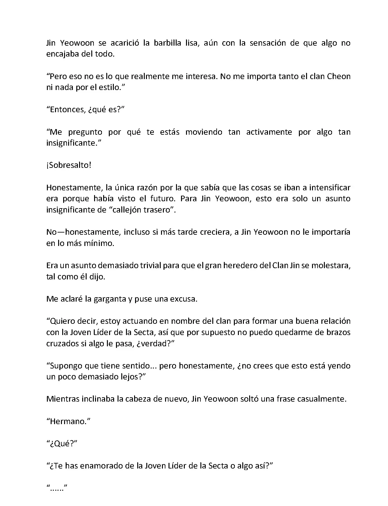 Mi Esposa es la Lider del Culto Demoniaco (Novela) - Capítulo 12 - Página 5 - LectorTMOo