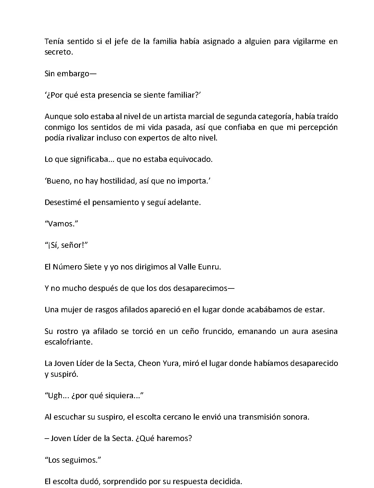 Mi Esposa es la Lider del Culto Demoniaco (Novela) - Capítulo 12 - Página 10 - LectorTMOo