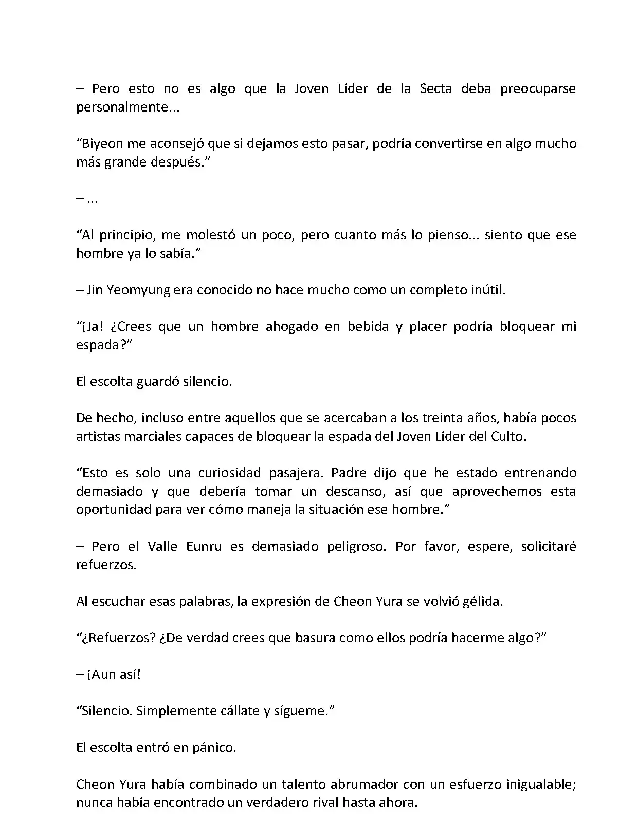 Mi Esposa es la Lider del Culto Demoniaco (Novela) - Capítulo 12 - Página 11 - LectorTMOo