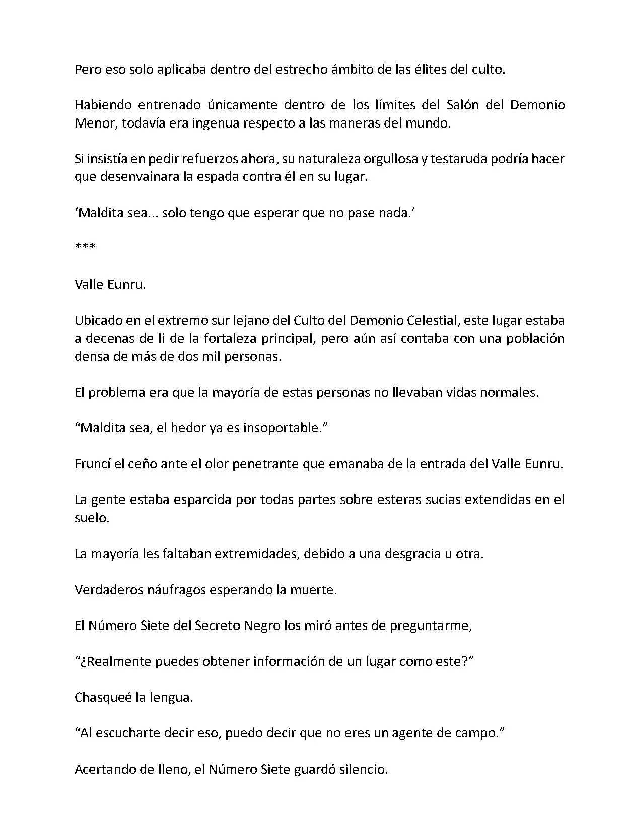 Mi Esposa es la Lider del Culto Demoniaco (Novela) - Capítulo 12 - Página 12 - LectorTMOo