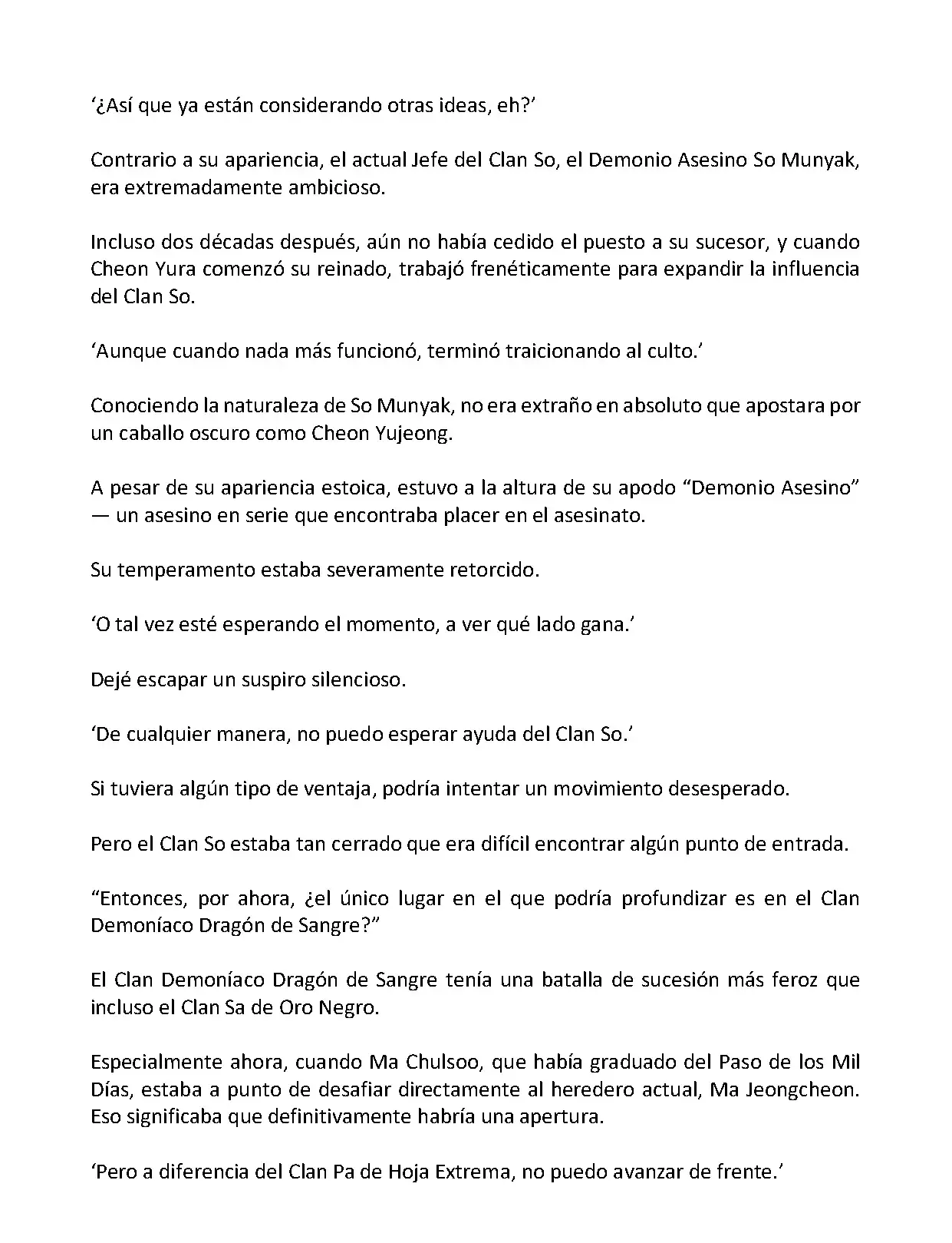 Mi Esposa es la Lider del Culto Demoniaco (Novela) - Capítulo 120 - Página 6 - LectorTMOo