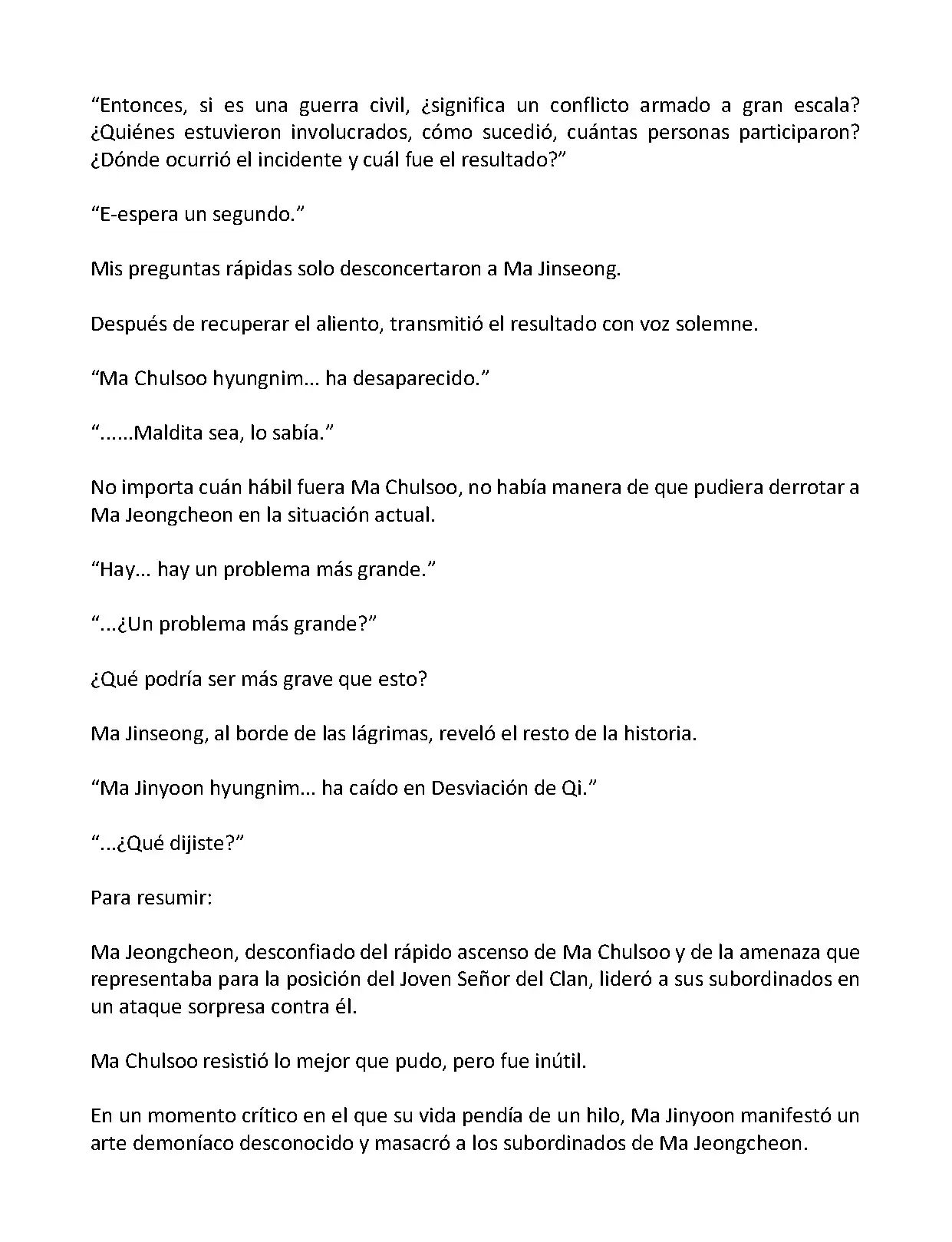 Mi Esposa es la Lider del Culto Demoniaco (Novela) - Capítulo 120 - Página 9 - LectorTMOo