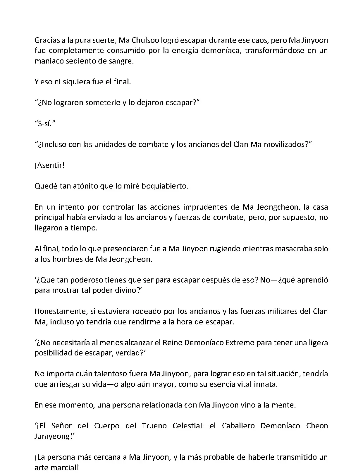 Mi Esposa es la Lider del Culto Demoniaco (Novela) - Capítulo 120 - Página 10 - LectorTMOo