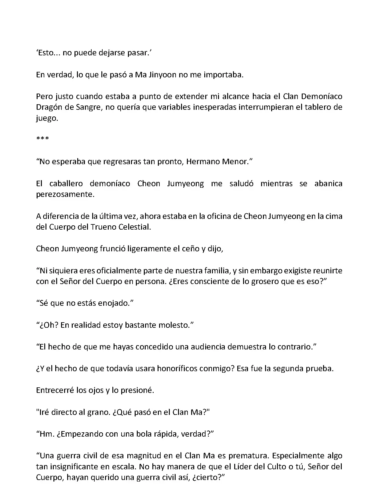 Mi Esposa es la Lider del Culto Demoniaco (Novela) - Capítulo 120 - Página 11 - LectorTMOo
