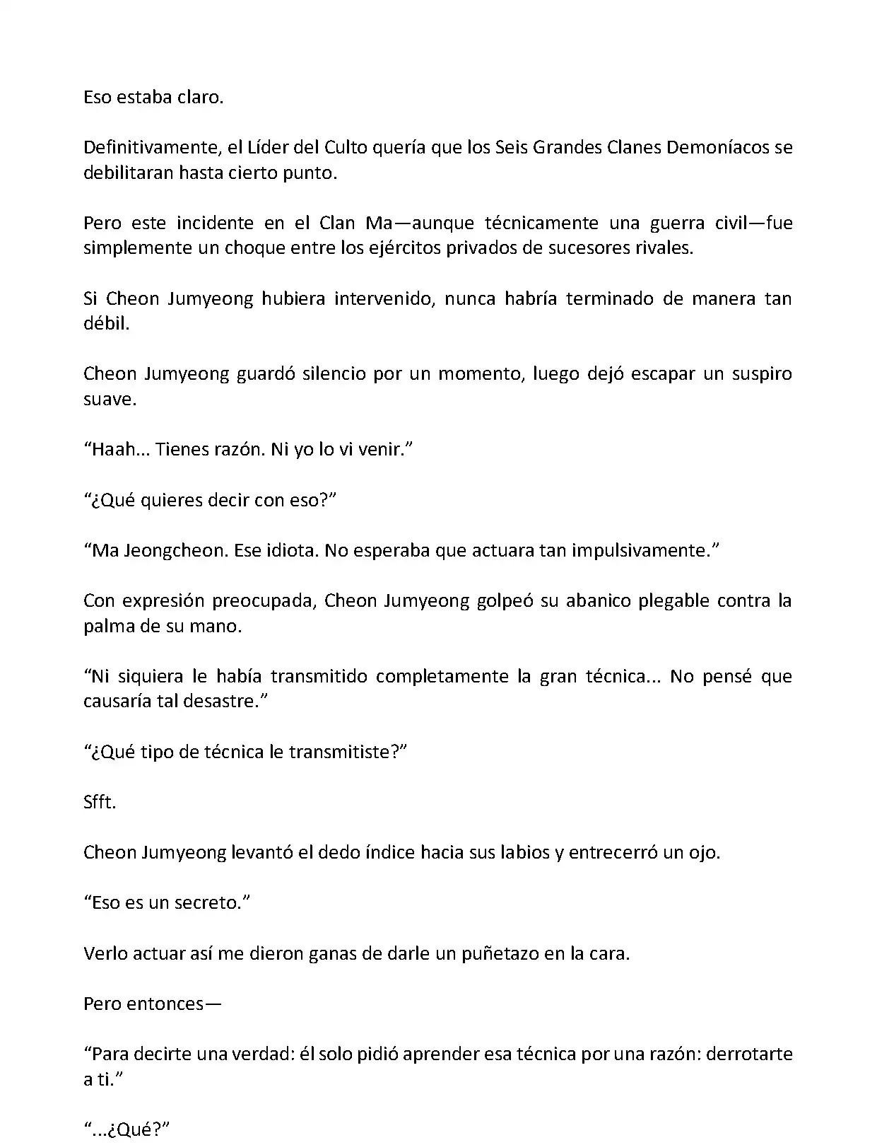 Mi Esposa es la Lider del Culto Demoniaco (Novela) - Capítulo 120 - Página 12 - LectorTMOo
