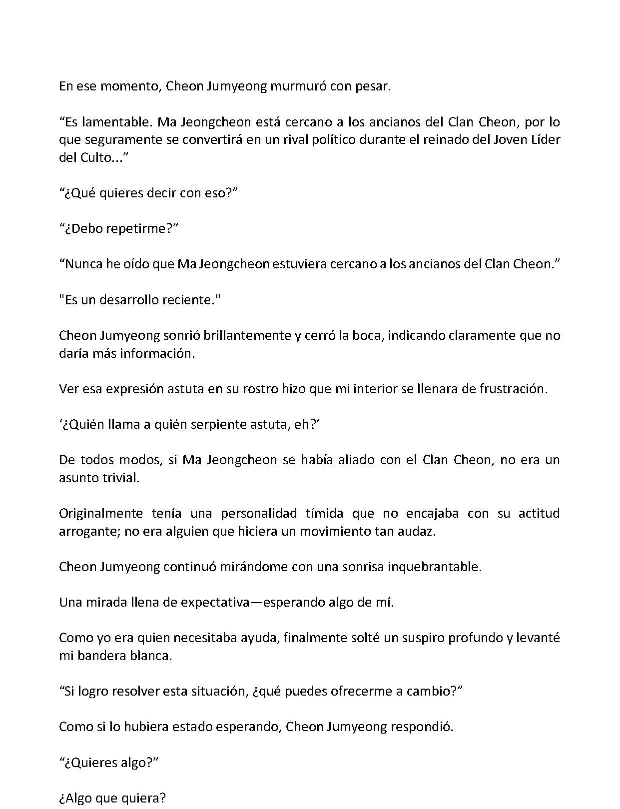 Mi Esposa es la Lider del Culto Demoniaco (Novela) - Capítulo 121 - Página 4 - LectorTMOo