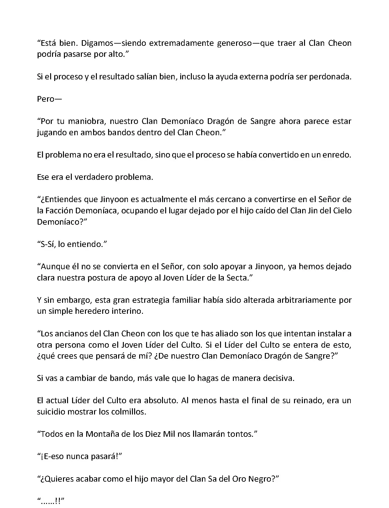 Mi Esposa es la Lider del Culto Demoniaco (Novela) - Capítulo 125 - Página 11 - LectorTMOo