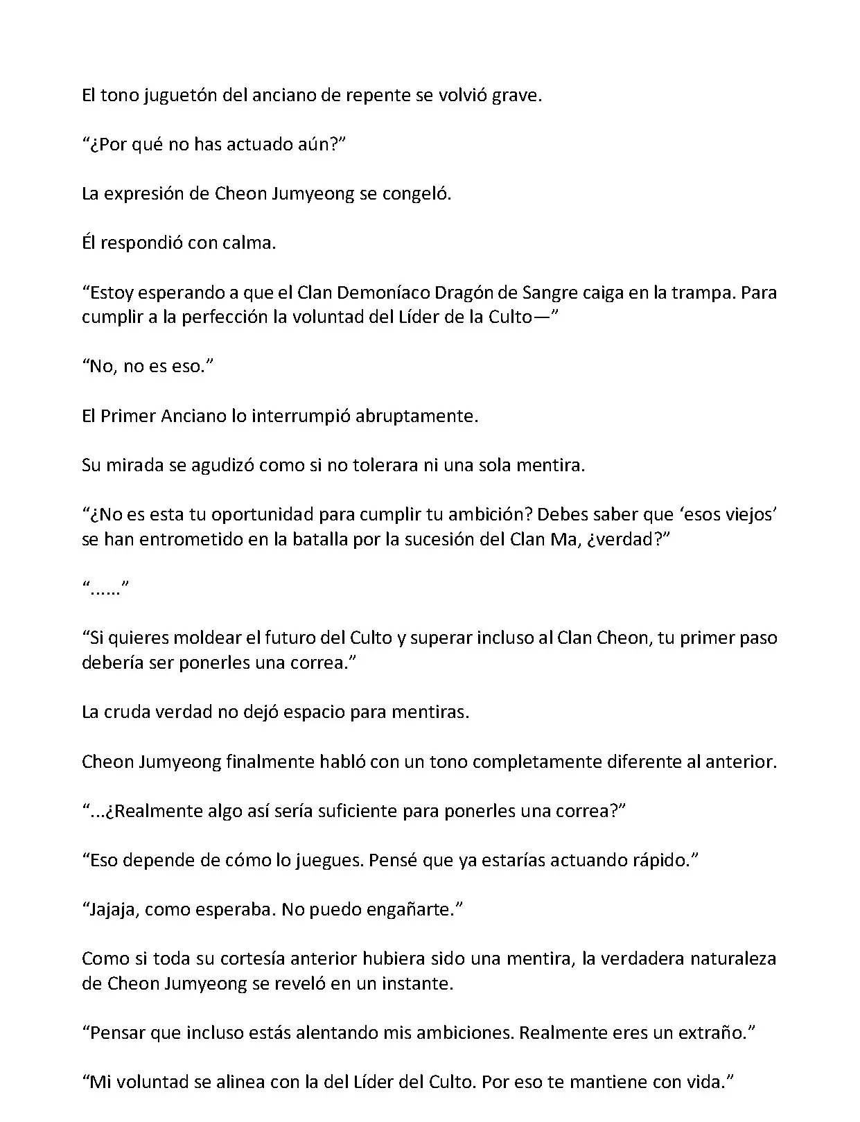 Mi Esposa es la Lider del Culto Demoniaco (Novela) - Capítulo 126 - Página 5 - LectorTMOo