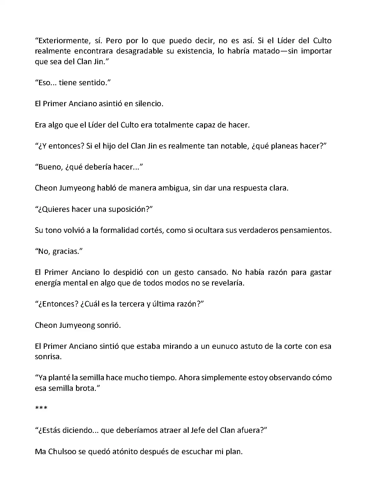 Mi Esposa es la Lider del Culto Demoniaco (Novela) - Capítulo 126 - Página 8 - LectorTMOo
