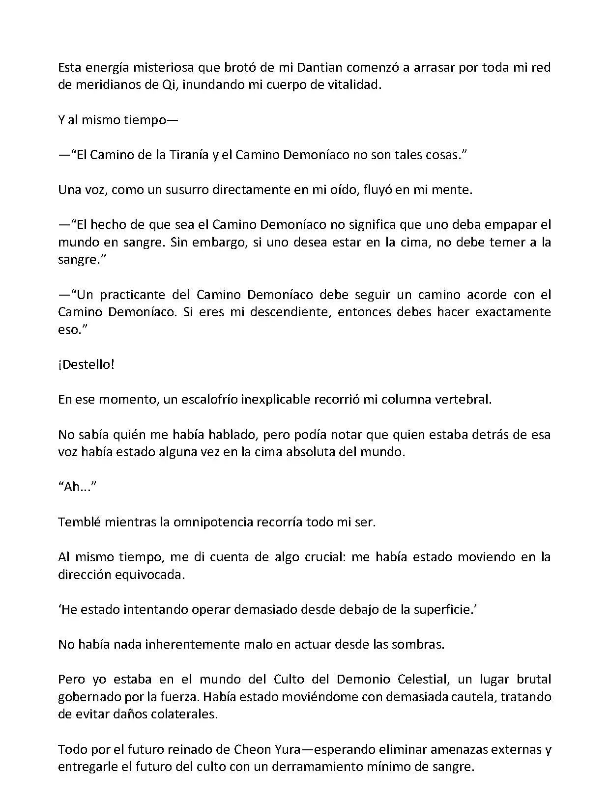 Mi Esposa es la Lider del Culto Demoniaco (Novela) - Capítulo 128 - Página 4 - LectorTMOo