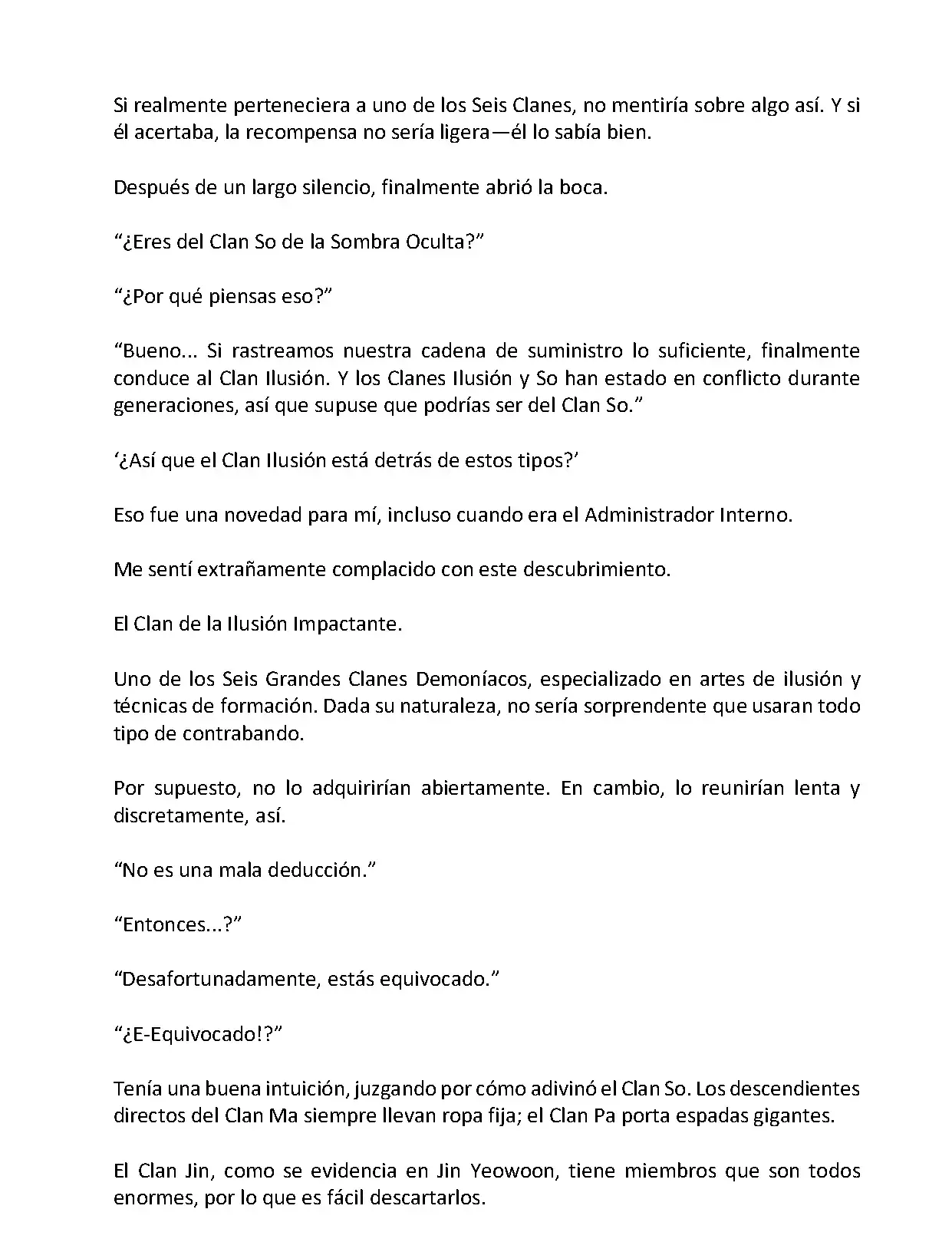 Mi Esposa es la Lider del Culto Demoniaco (Novela) - Capítulo 13 - Página 11 - LectorTMOo