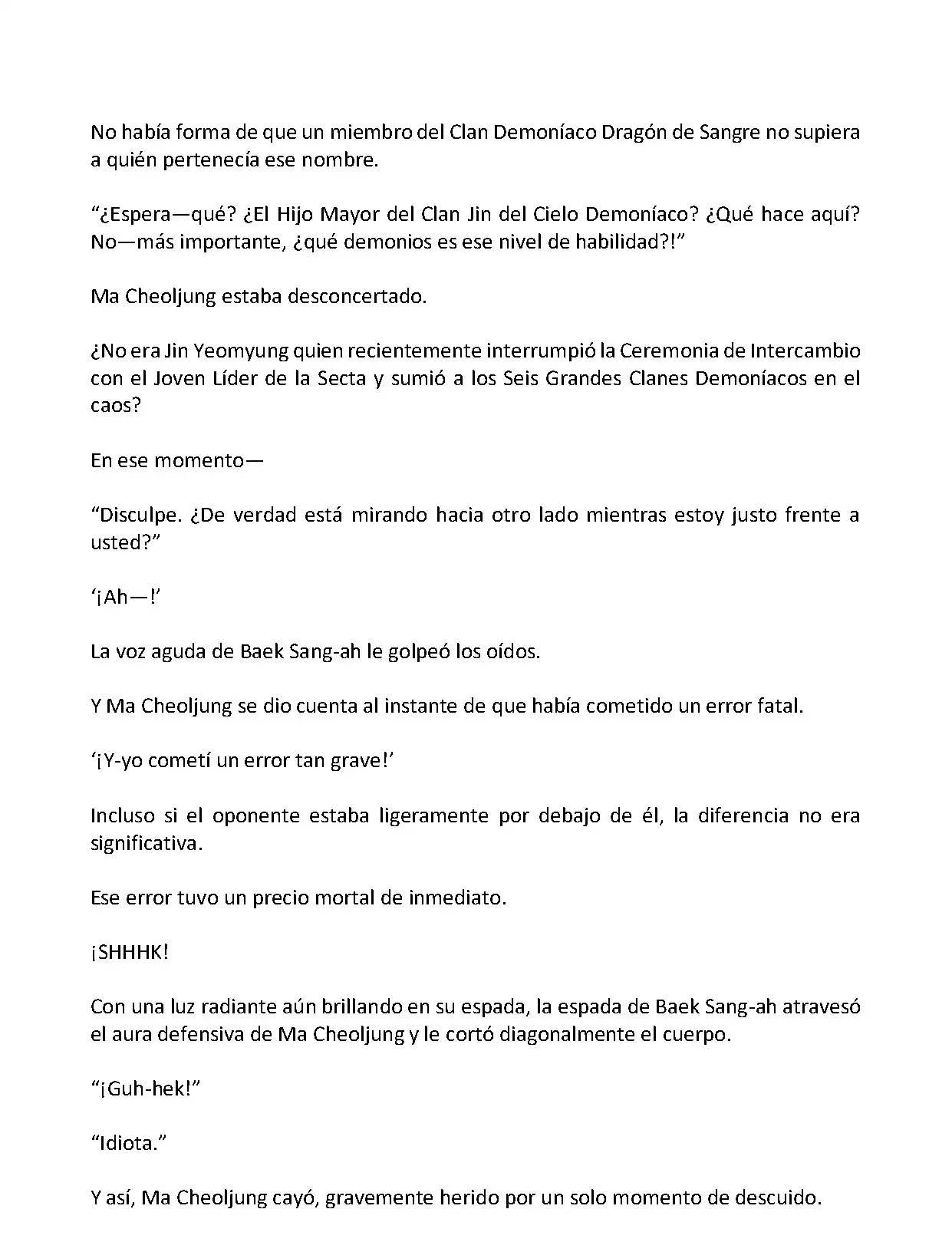 Mi Esposa es la Lider del Culto Demoniaco (Novela) - Capítulo 130 - Página 6 - LectorTMOo