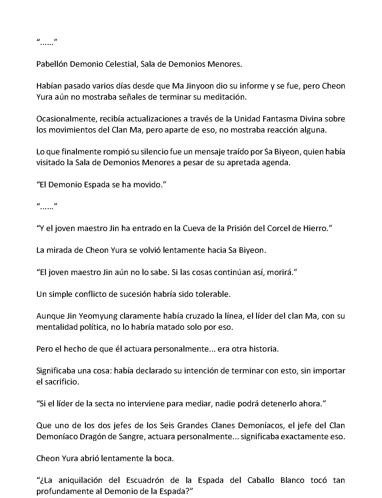 Mi Esposa es la Lider del Culto Demoniaco (Novela) - Capítulo 131 - Página 10 - LectorTMOo