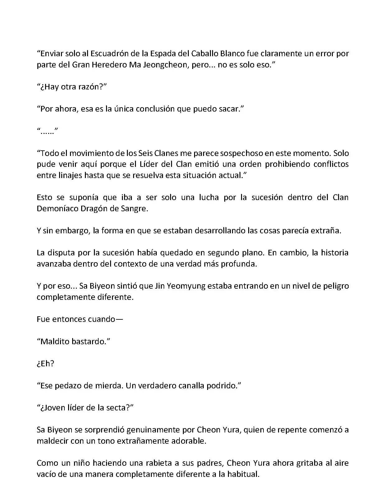 Mi Esposa es la Lider del Culto Demoniaco (Novela) - Capítulo 131 - Página 11 - LectorTMOo