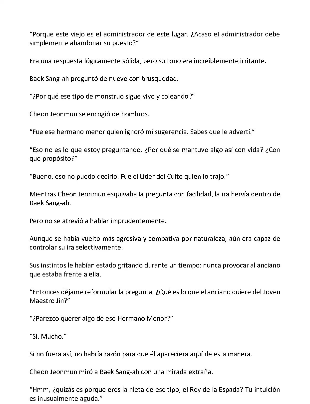 Mi Esposa es la Lider del Culto Demoniaco (Novela) - Capítulo 133 - Página 9 - LectorTMOo