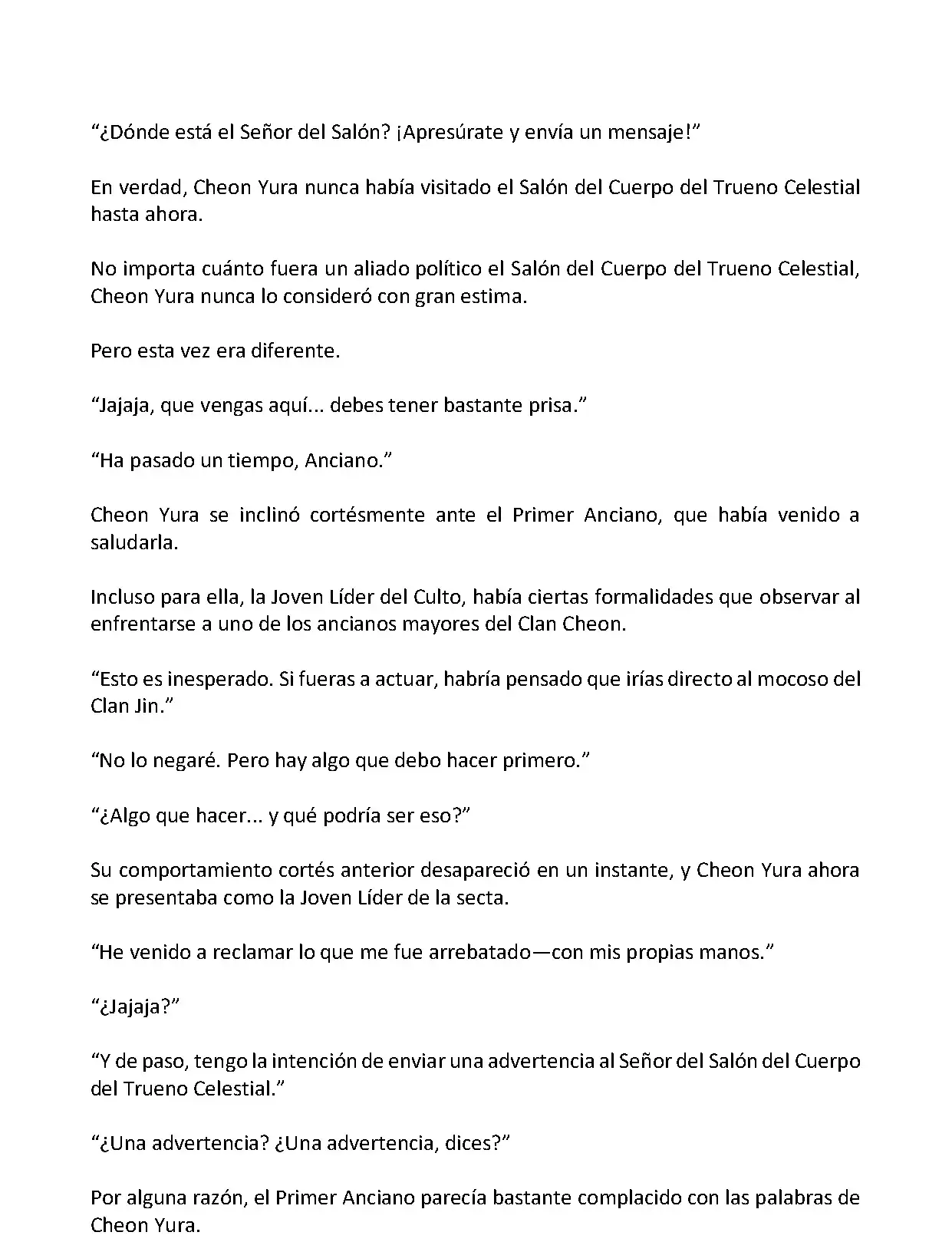 Mi Esposa es la Lider del Culto Demoniaco (Novela) - Capítulo 134 - Página 6 - LectorTMOo