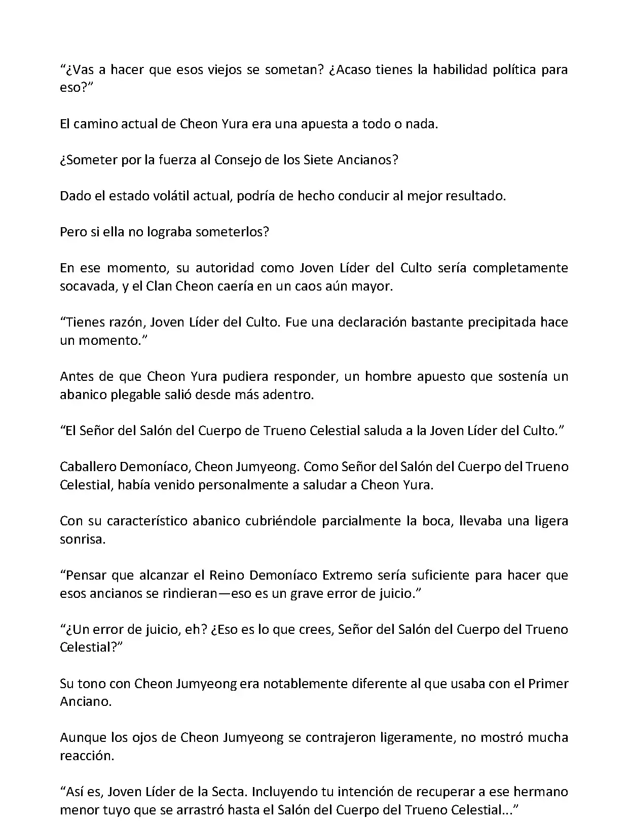 Mi Esposa es la Lider del Culto Demoniaco (Novela) - Capítulo 134 - Página 8 - LectorTMOo