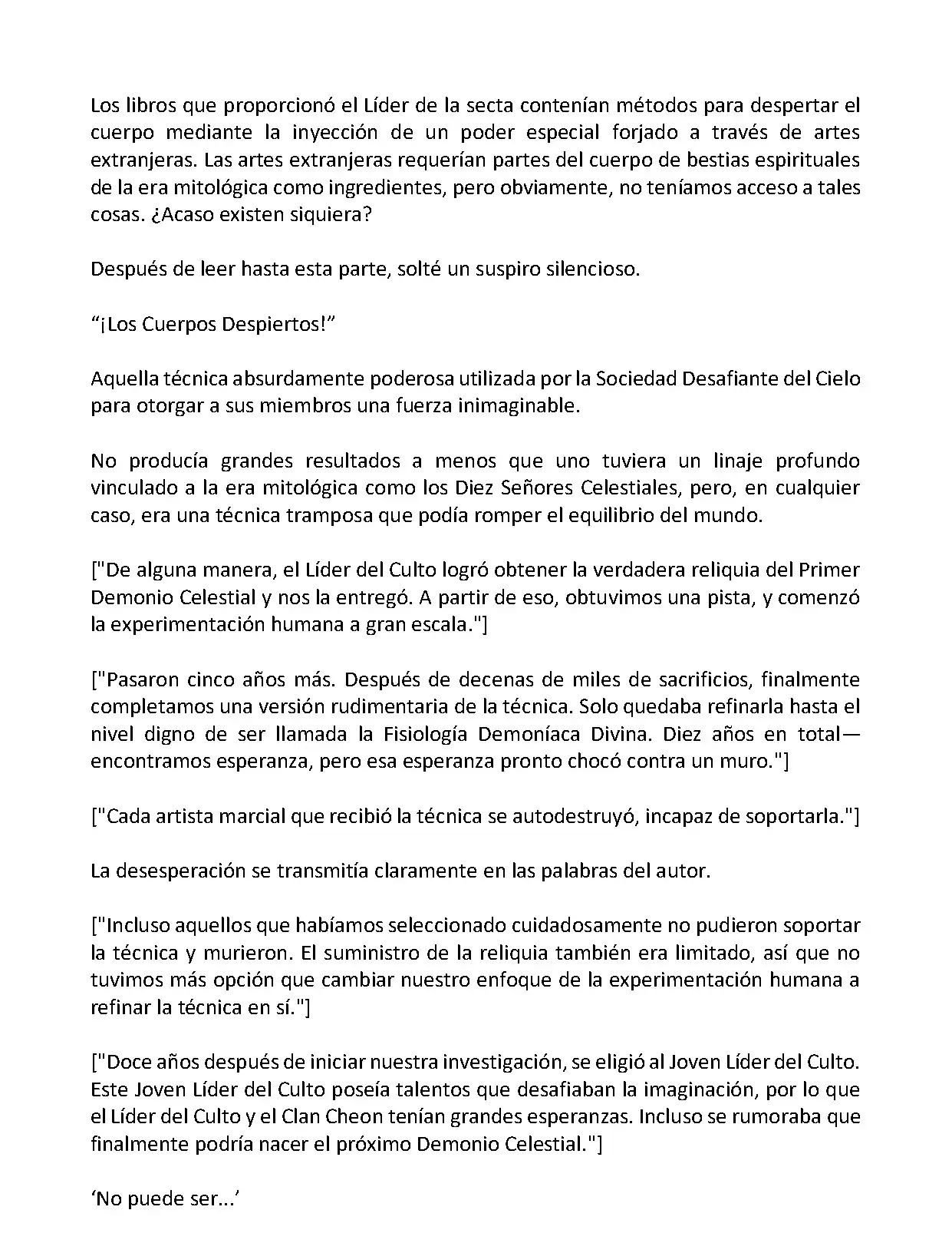 Mi Esposa es la Lider del Culto Demoniaco (Novela) - Capítulo 136 - Página 5 - LectorTMOo